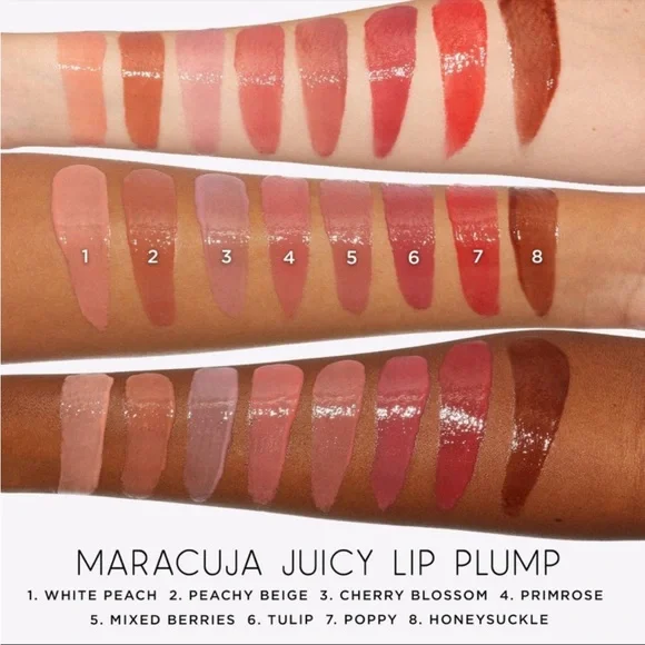 NEW PRIMROSE Maracuja Juicy Lip Plump tarte Plumping Balm Lip Gloss Lipstick NIB - Picture 5 of 10
